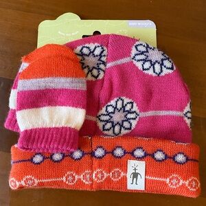 Smartwool Baby Infant Hat and Mittens Set 6-12 months